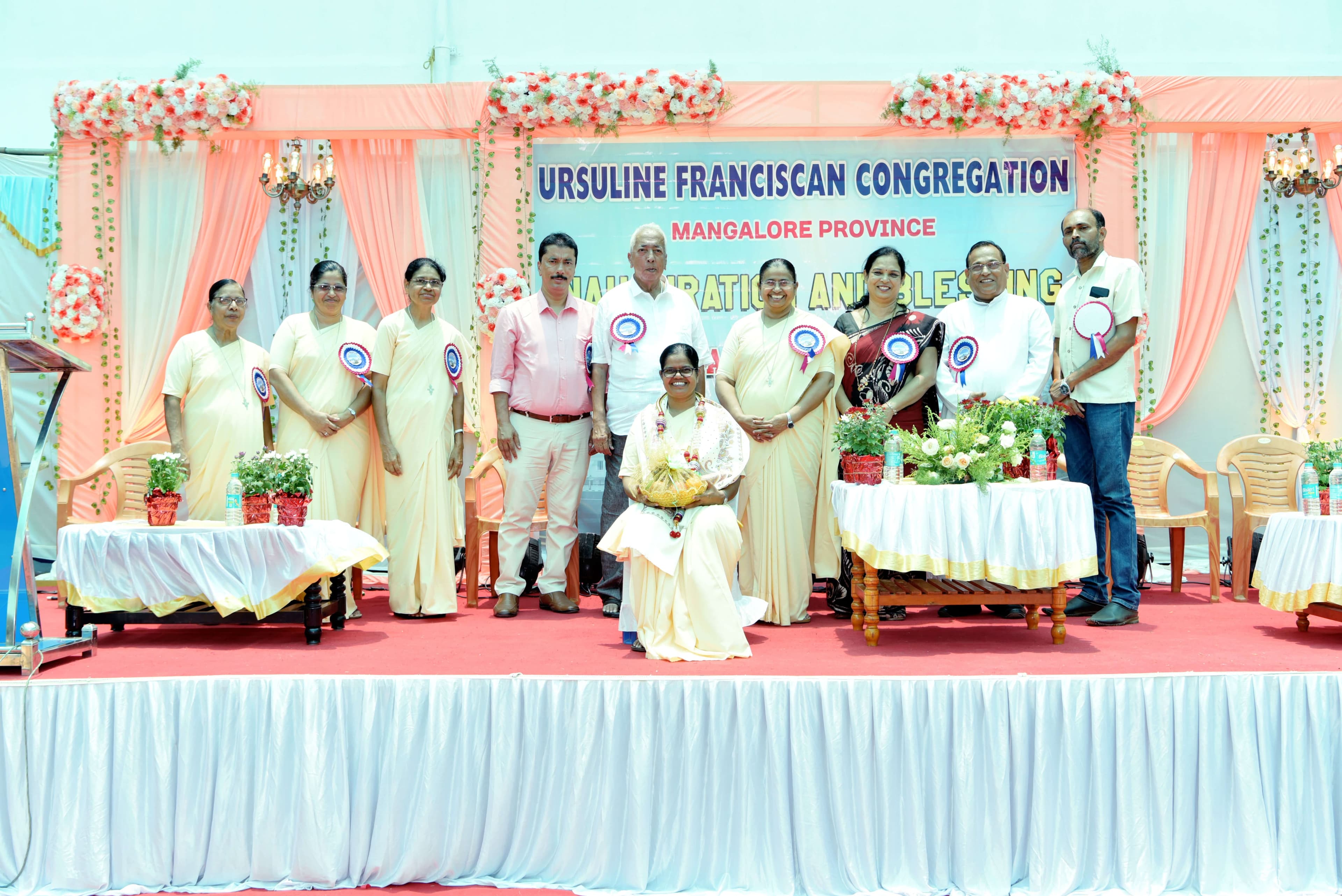 Inauguration and blessing of Assisi Sadan Salvadore Monteiro home held at Bajpe