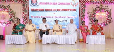 Ursuline Franciscan Educational Society (UFES) celebrated Diamond jubilee 