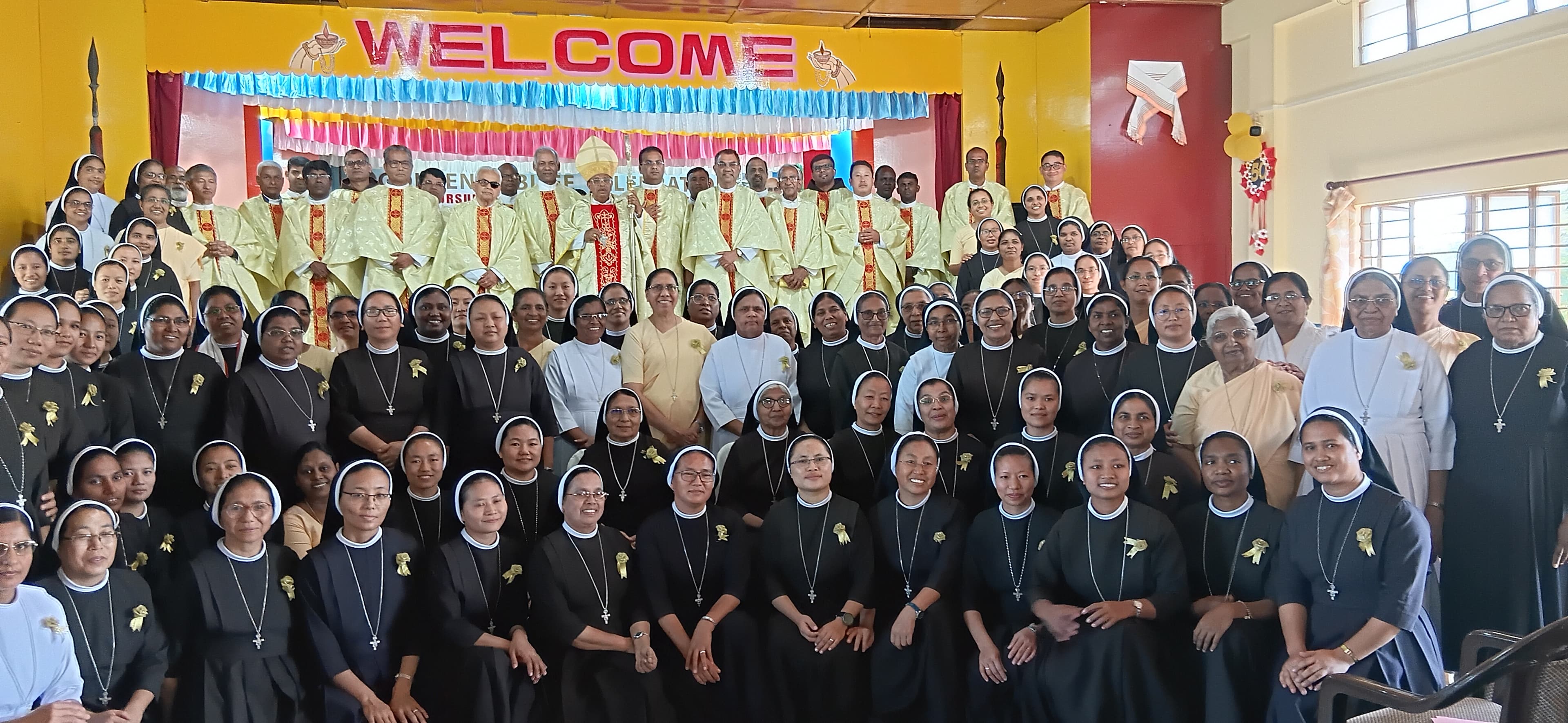 URSULINE FRANCISCAN SISTERS CELEBRATE 50 YEARS OF MISSIONARY PRESENCE IN NORTHEAST INDIA