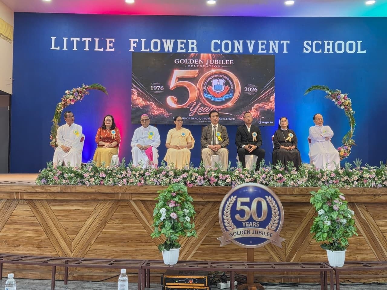 THE GOLDEN JUBILEE OF LITTLE FLOWER CONVENT SCHOOL SERCHHIP